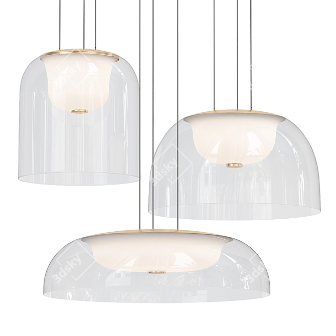 ImperiumLoft Pendant Light Fixture 3D model image 1