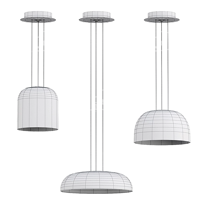 ImperiumLoft Pendant Light Fixture 3D model image 5