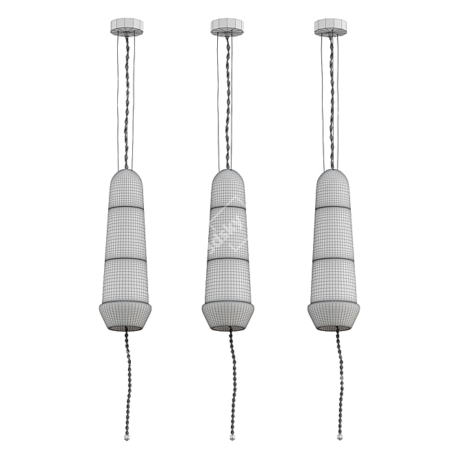  FRAGA Pendant Light Fixture 3D model image 3