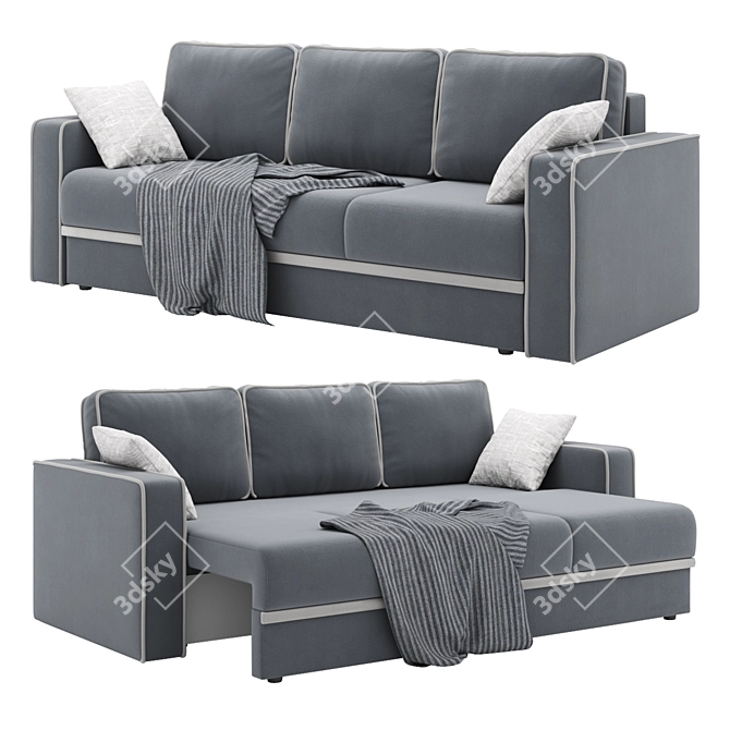  Kredo NEW Sofa Bed 3D model image 2