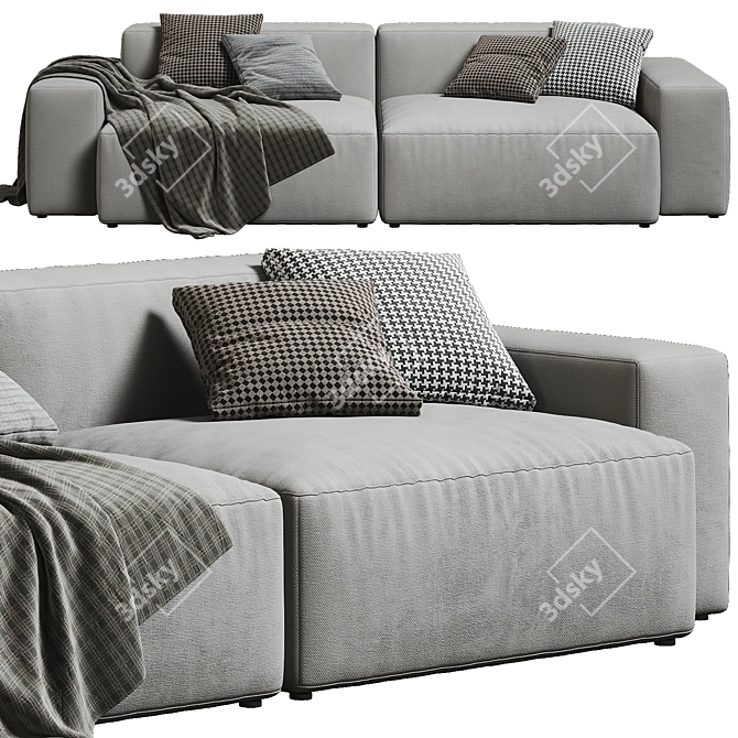  Jesse Daniel 2-Seater Sofa 3D model image 2