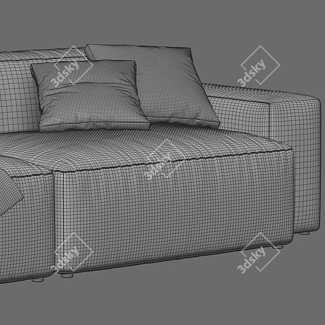  Jesse Daniel 2-Seater Sofa 3D model image 5