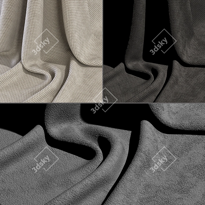 Luxury Fabric Francis Collection Model 3D model image 2