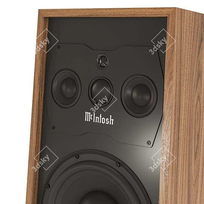 McIntosh ML1 Vintage Loudspeaker Glory 3D model image 3