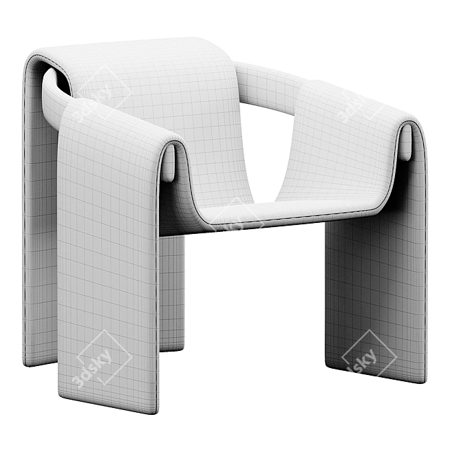 SARI Chair by Paolo Castelli 3D model image 5