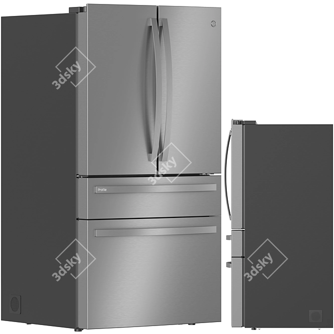 GE Smart Appliance Collection Bundle 3D model image 4