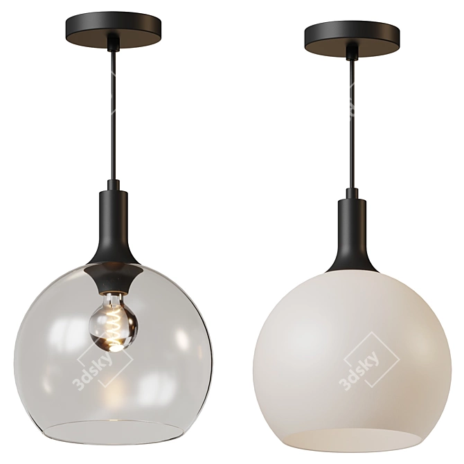 Luxurious Classic Castilla Pendant Light 3D model image 3