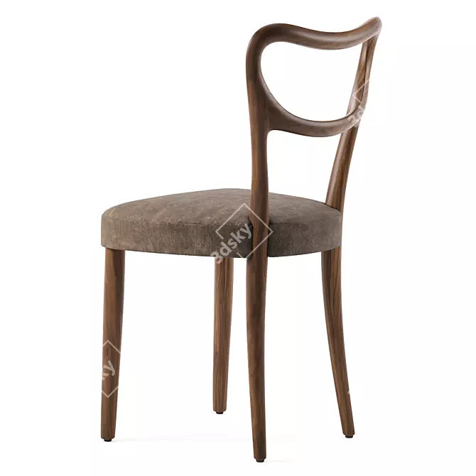 Stylish Noemi Chair Design 3D model image 2