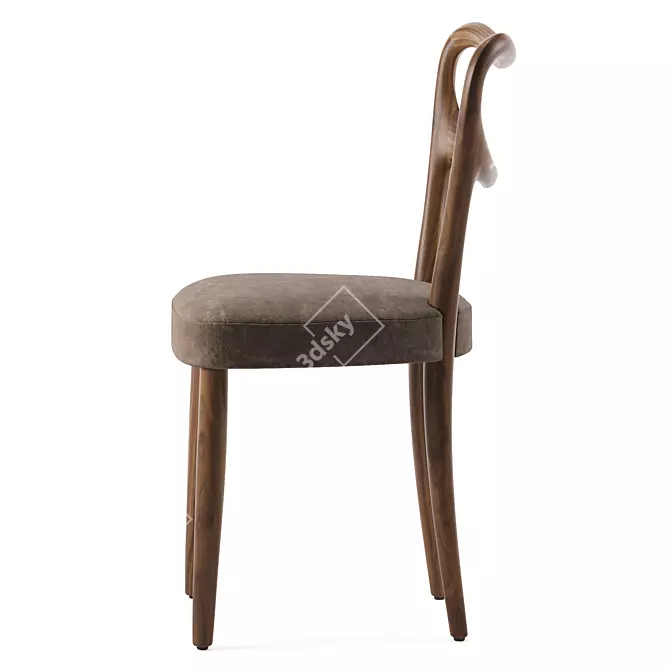 Stylish Noemi Chair Design 3D model image 4