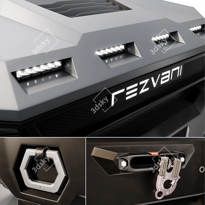 Sleek Rezvani Vengeance Model 3D model image 3