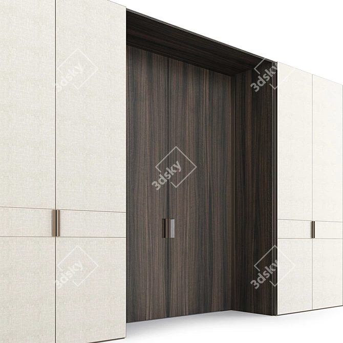 Poliform Pivot Door Wardrobe 01 3D model image 2