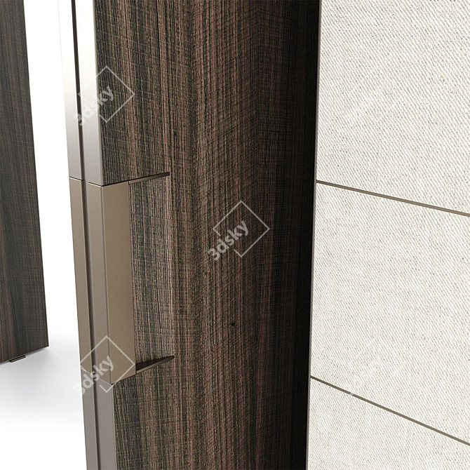 Poliform Pivot Door Wardrobe 01 3D model image 3