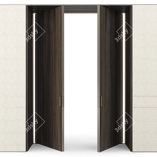 Poliform Pivot Door Wardrobe 01 3D model image 4