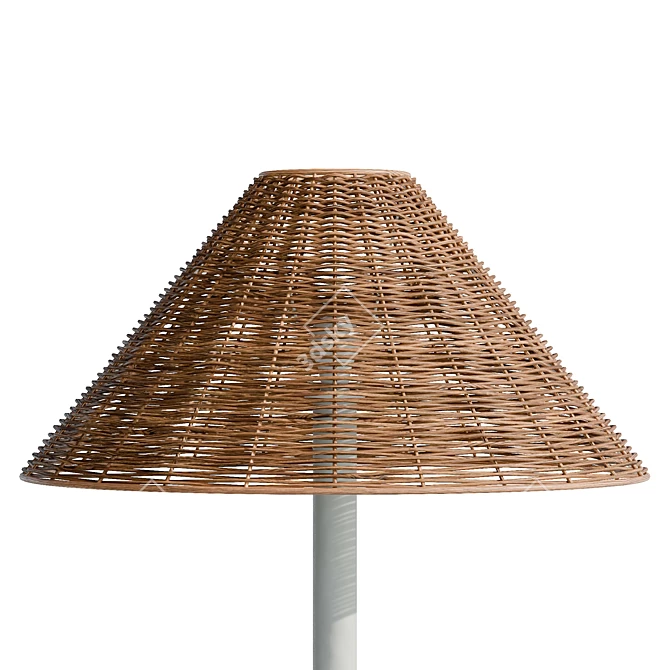 Renae UV-Unwrapped Floor Lamp 3D model image 3