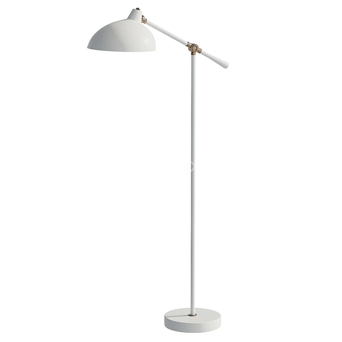 Peggy Modern Floor Lamp 3D model image 1