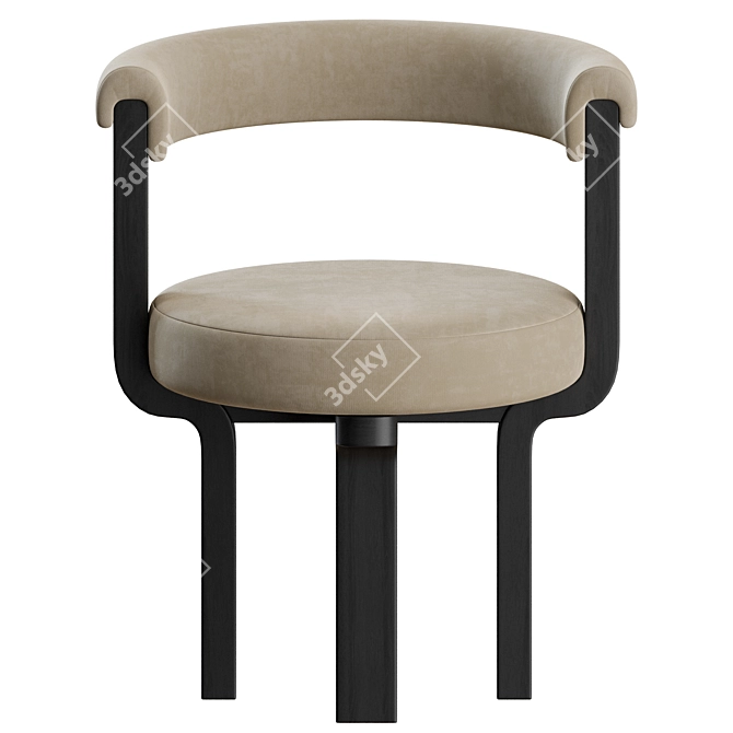 Elegant Kana Chair Design 3D model image 7