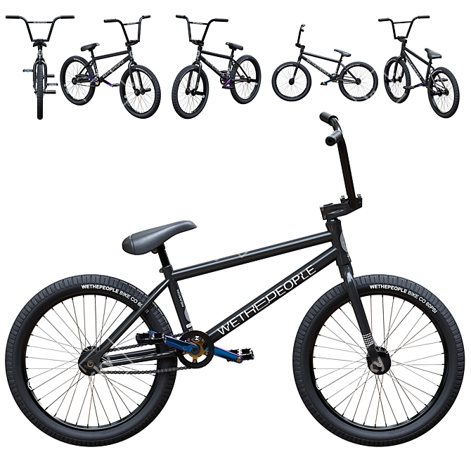 Stylish 2015 Reason Bikes Model 3D model image 2