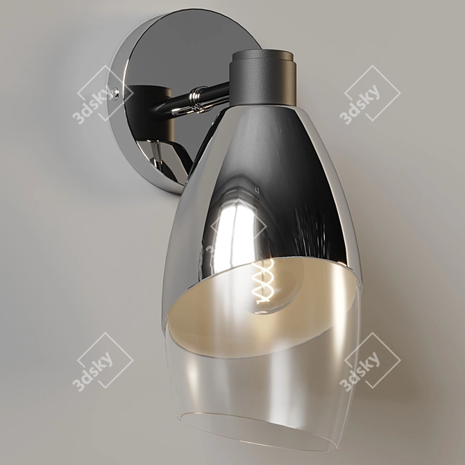 Modern Art Inspired Wall Lighting 3D model image 4