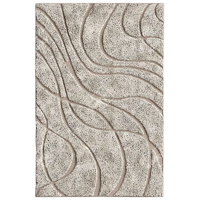 Luxurious Florida Shag Rug 3D model image 3