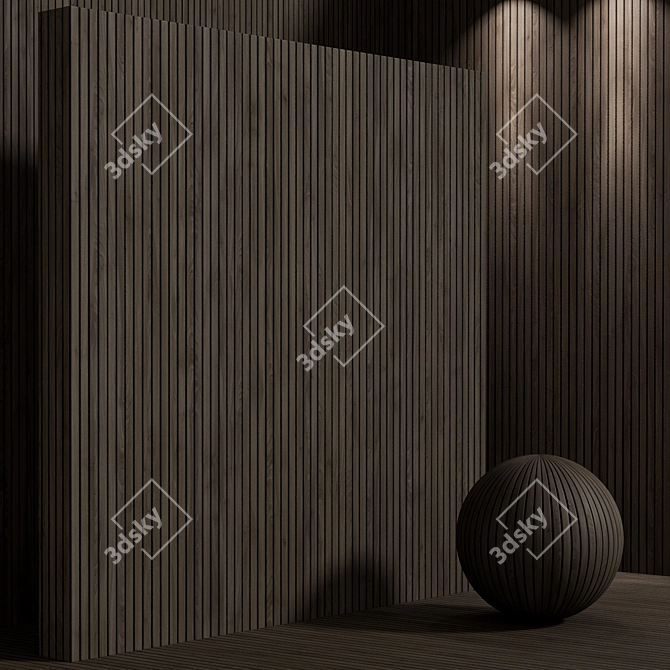 Seamless Wood Plank Set - 173 3D model image 6