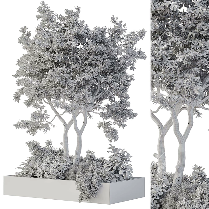 Outdoor Plant Set 29 Bundle 3D model image 7