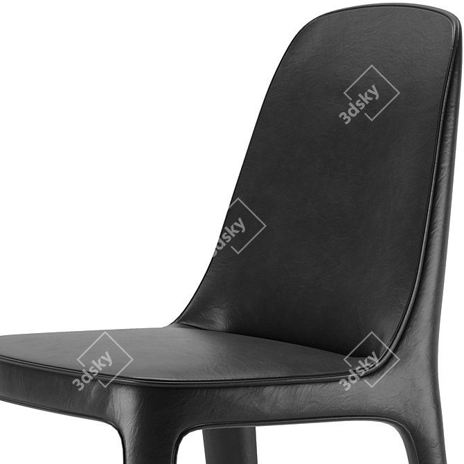 Modern Ester 691 Chair Design 3D model image 4