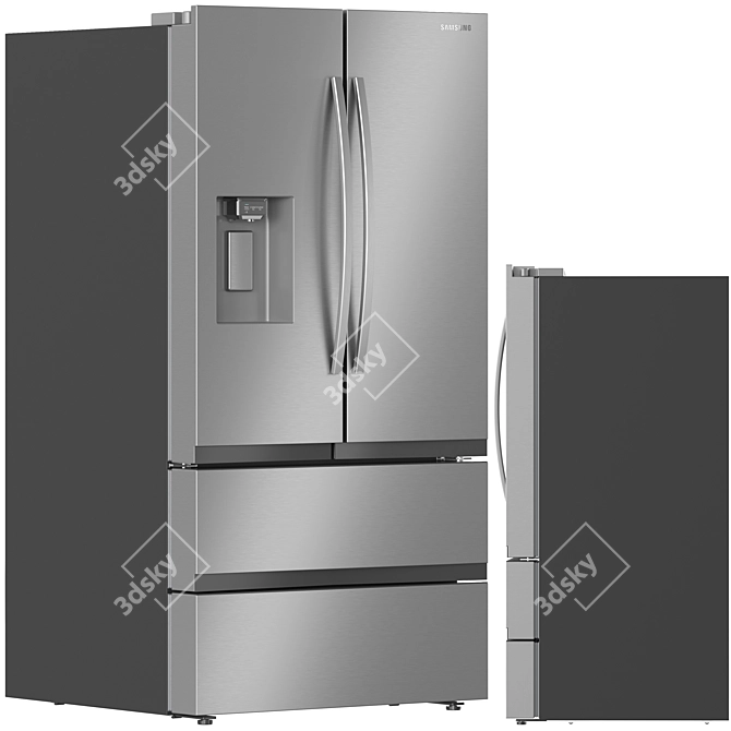 Samsung Kitchen Appliance Bundle 3D model image 5