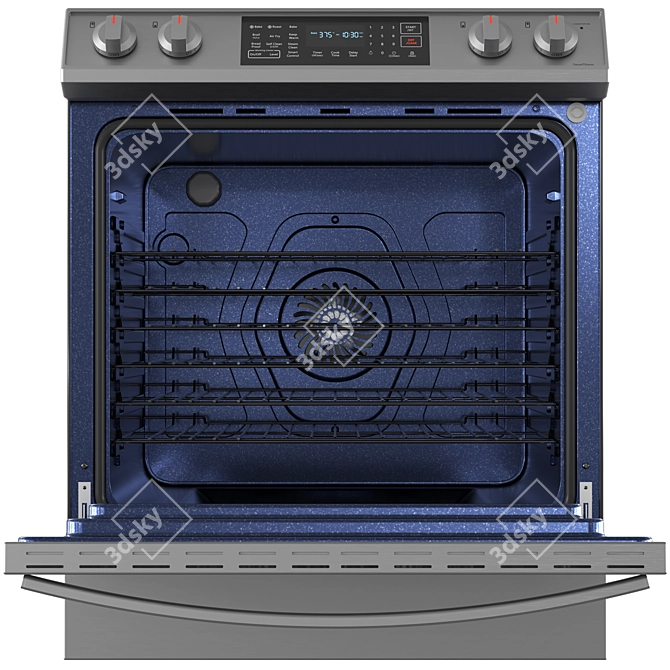 Samsung Kitchen Appliance Bundle 3D model image 6