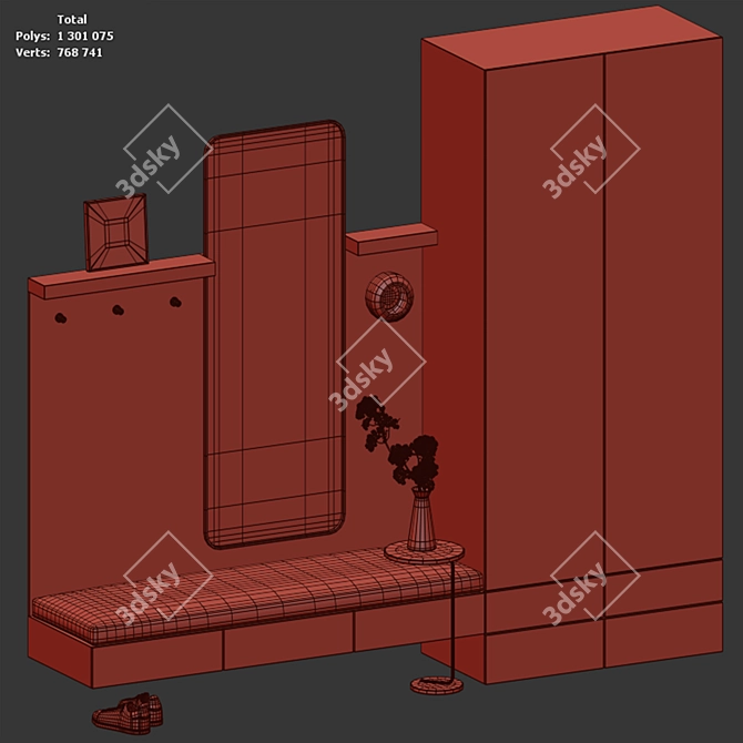 Trufa Wall Sconce Fixture 3D model image 5