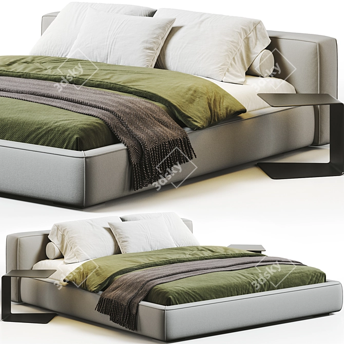 Bullfrog Loft Bed 3D Model 3D model image 1
