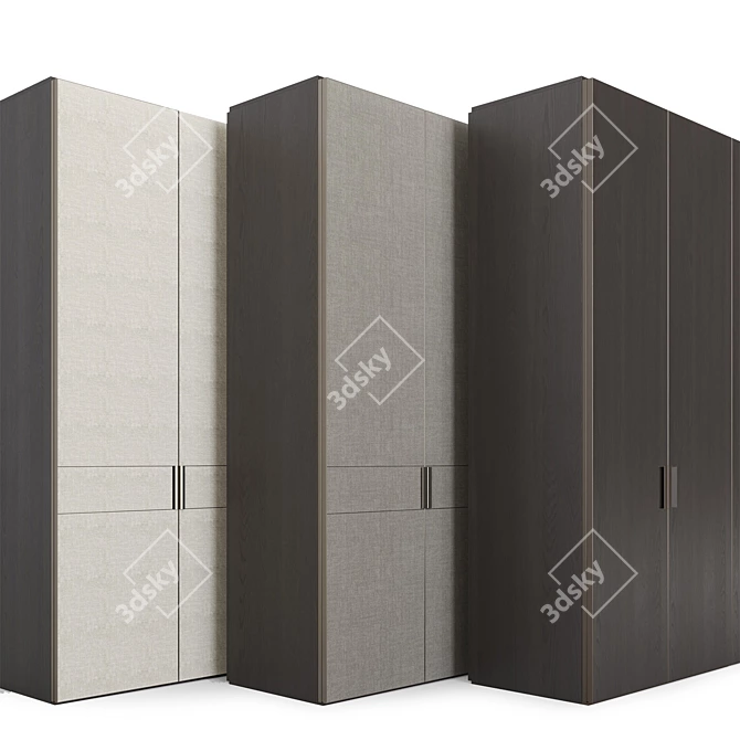 Modern Wardrobe System by Poliform 3D model image 2