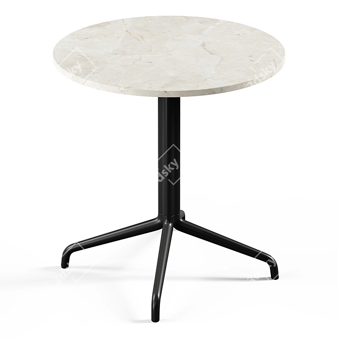 Audo Copenhagen Modern Table Set 3D model image 5