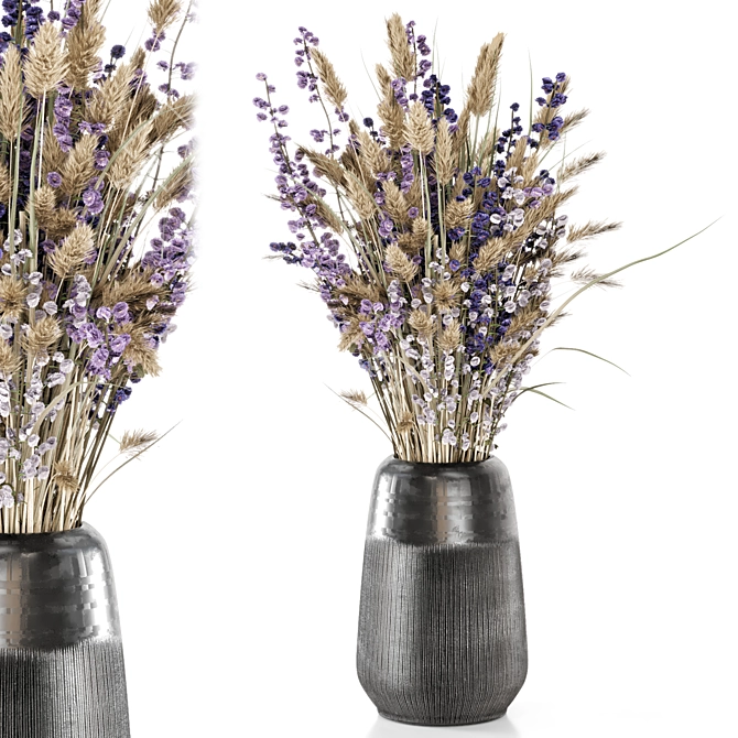 Exquisite Dry Plants Collection 3D model image 2