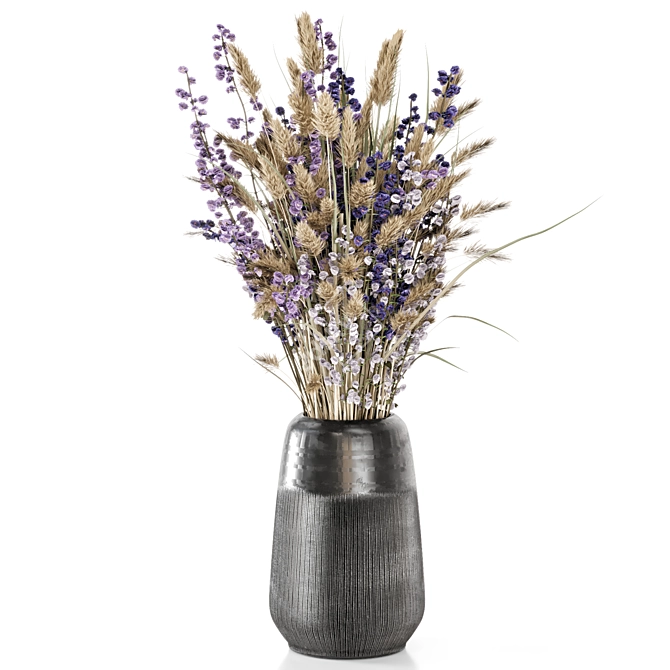 Exquisite Dry Plants Collection 3D model image 4