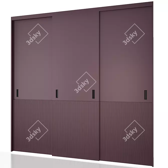 Brooks Wardrobe Closet 3D model image 4