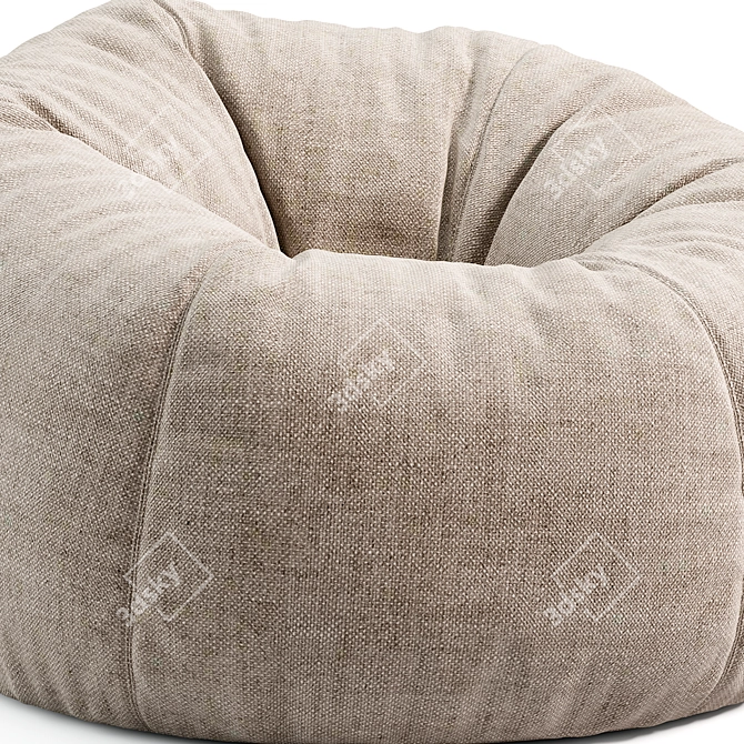 Custom Order Bean Bag 3D Model 3D model image 3