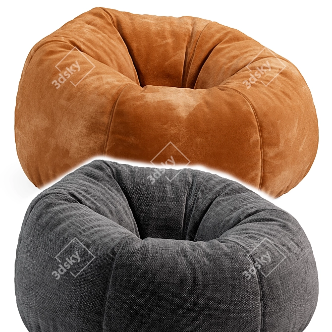 Custom Order Bean Bag 3D Model 3D model image 6