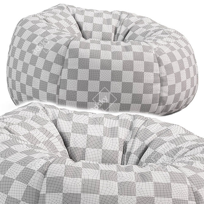 Custom Order Bean Bag 3D Model 3D model image 7