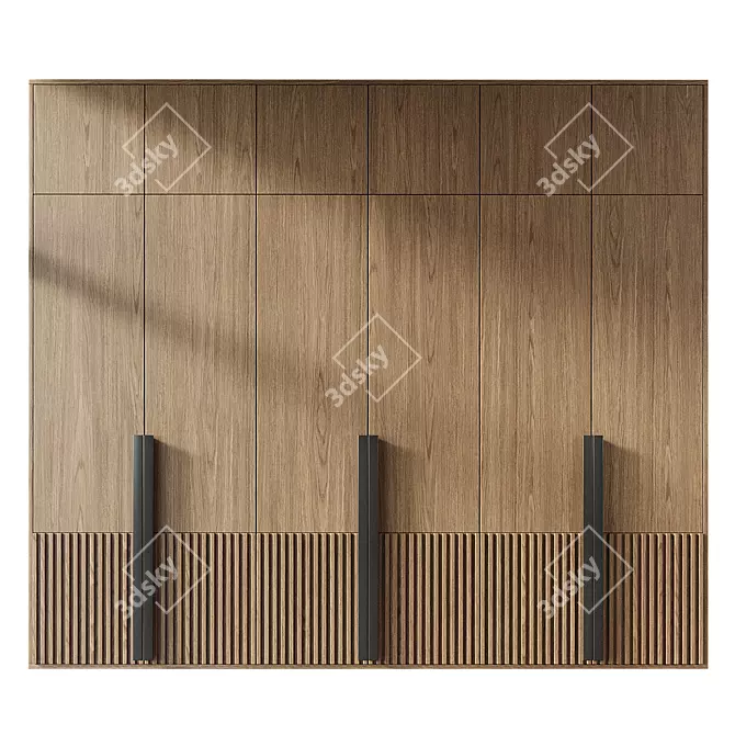 Modern Wardrobe Model 173 3D model image 1