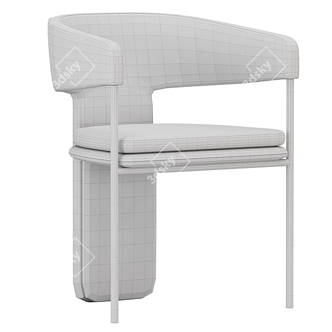 Modern Dining Chair Set Palazzo 3D model image 7