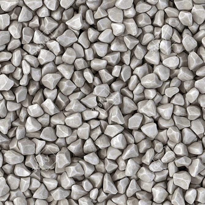 Gravel Terrain Modeling Kit 3D model image 1