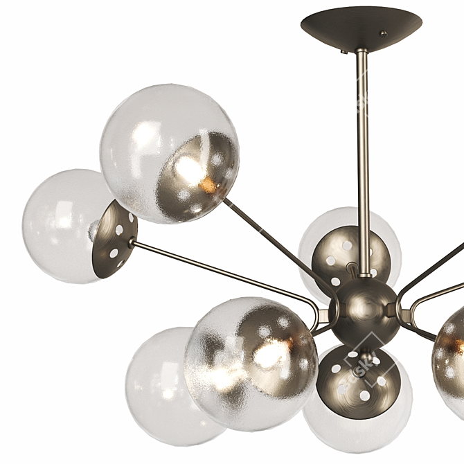  Meissa Ceiling Chandelier Unique Lighting 3D model image 3