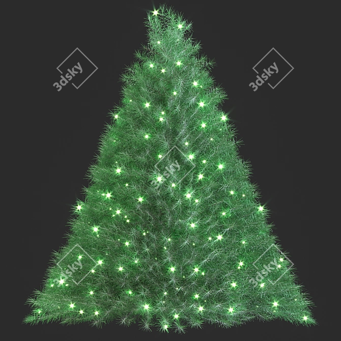 Corona 3D Christmas Tree Model 3D model image 3