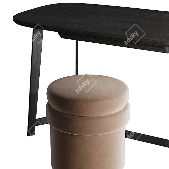Sleek, Stylish Mathieu Sofa 3D model image 4