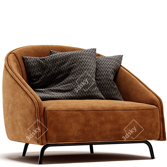 PRADDY 2017 CARNABY ArmchairRender Corona 3D model image 3