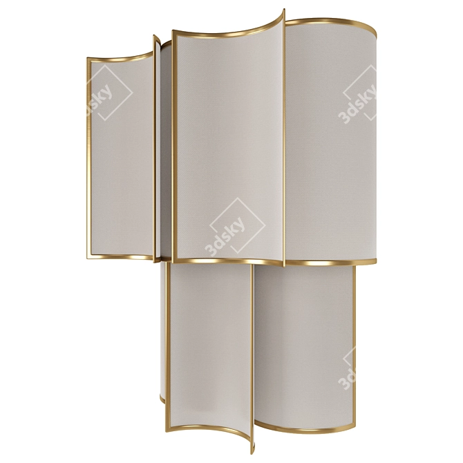 ShadeMaxi Wall Lamp 3D model image 2