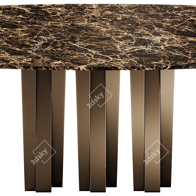 Eforma Narciso Marble Dining Tables 3D model image 4