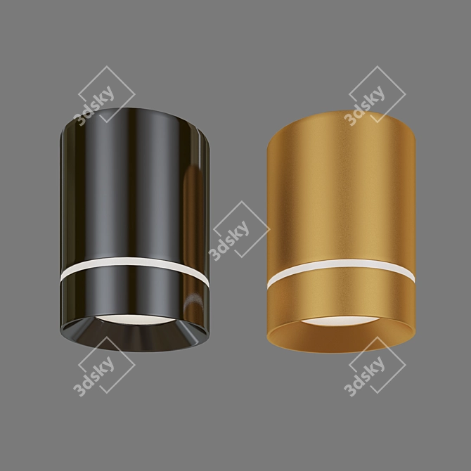 Elektrostandard Topper LED Ceiling Spotlight 3D model image 3