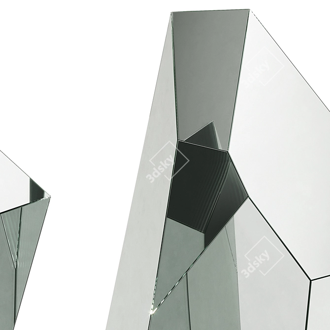 Diamond Mirror by Cattelan Italia 3D model image 8