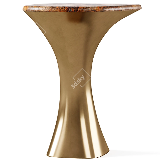 Modern Chic Side Table Design 3D model image 3